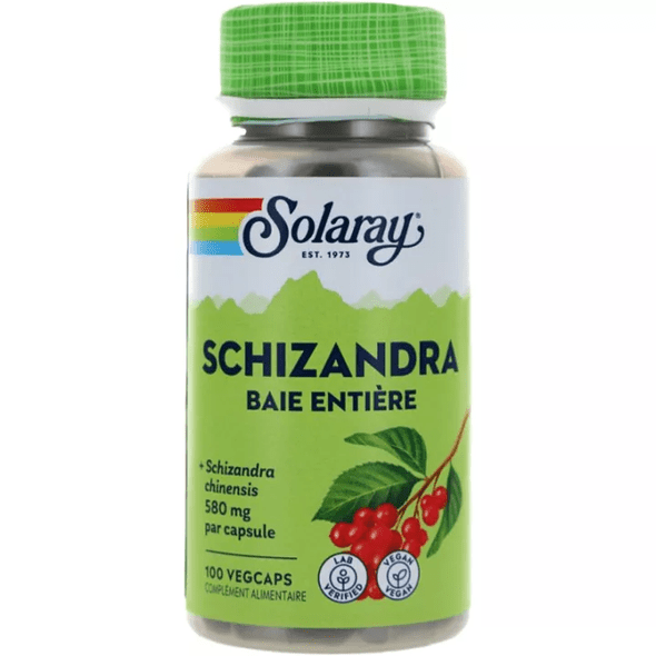 Solaray Schizandra 580 mg 100 capsules - TrustMedUSA