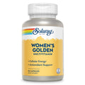 SOLARAY Women's Golden Multivitamin Supplement - Daily Wellness Vitamins for Women, Nutrient Rich, Cellular Energy Support Caps, Complex with Vitamins A, C, D, & E, Biotin, Calcium & More- 90 Capsules - TrustMedUSA