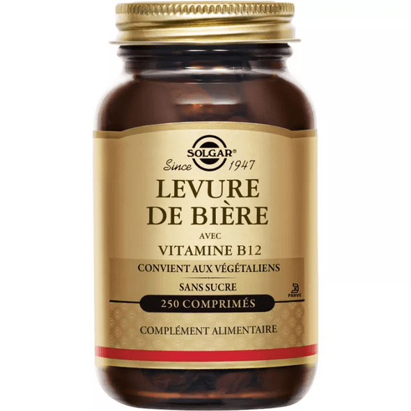 Solgar Brewer's Yeast with Vitamin B12 250 tablets - TrustMedUSA