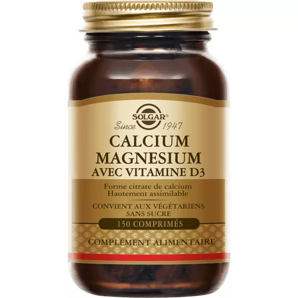 Solgar Calcium Magnesium with Vitamin D3 150 tablets - TrustMedUSA