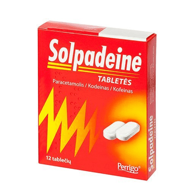 Solpadeine tablets for pain and fever, N12 - Maple Wellness Supplements