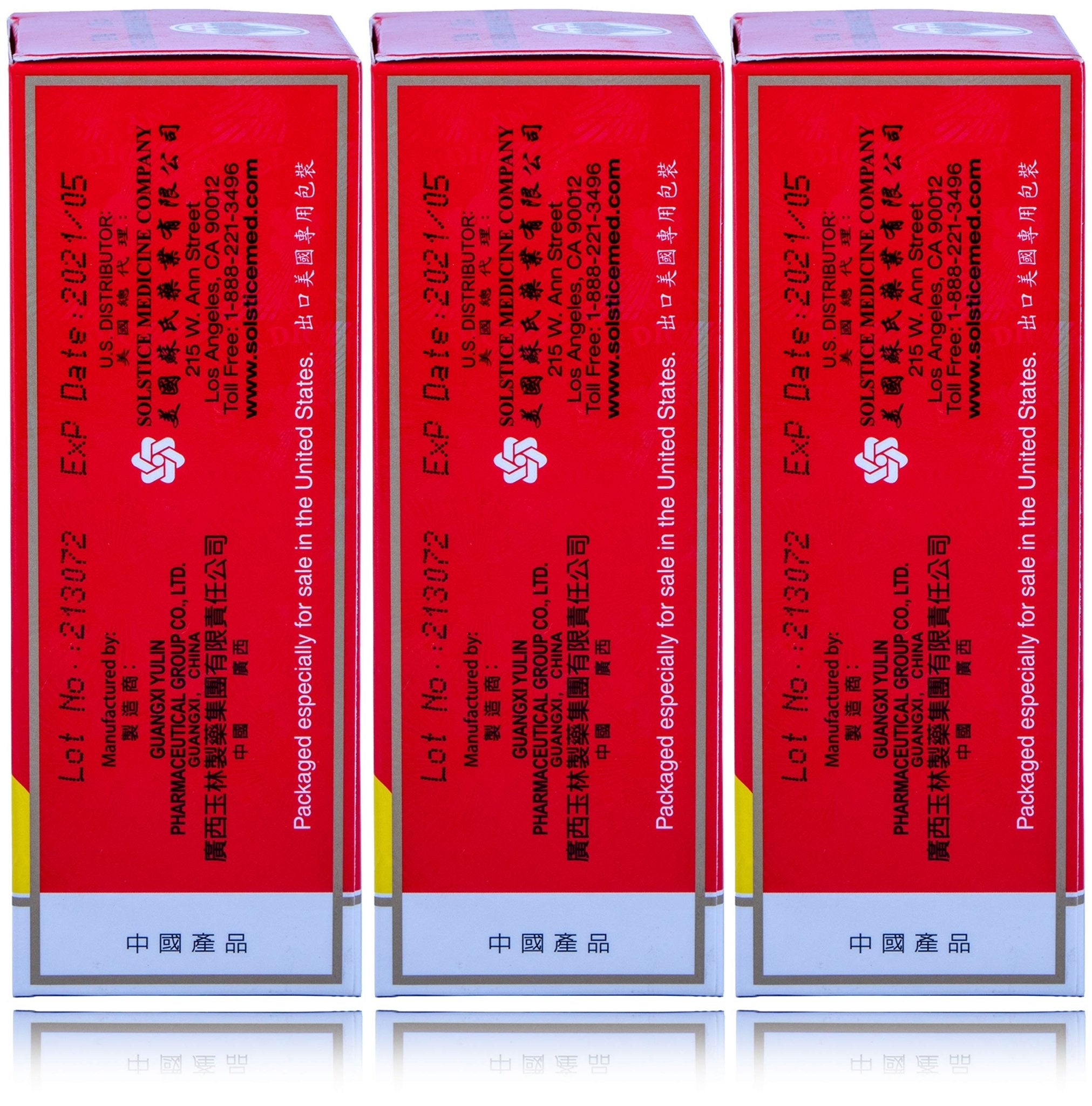 Solstice Medicine Company - Zheng Gu Shui Pain Relief - 3 Pack - 3.4 OZ - TrustMedUSA
