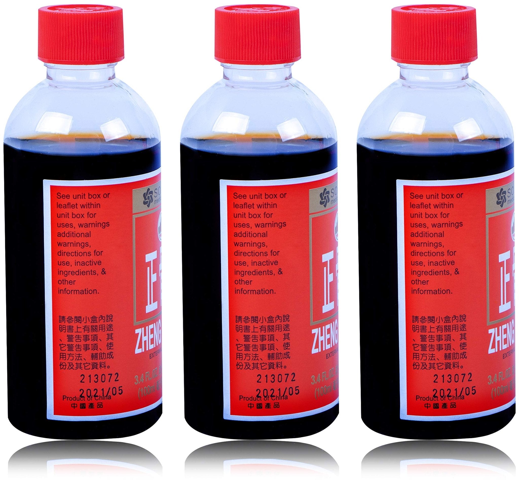 Solstice Medicine Company - Zheng Gu Shui Pain Relief - 3 Pack - 3.4 OZ - TrustMedUSA