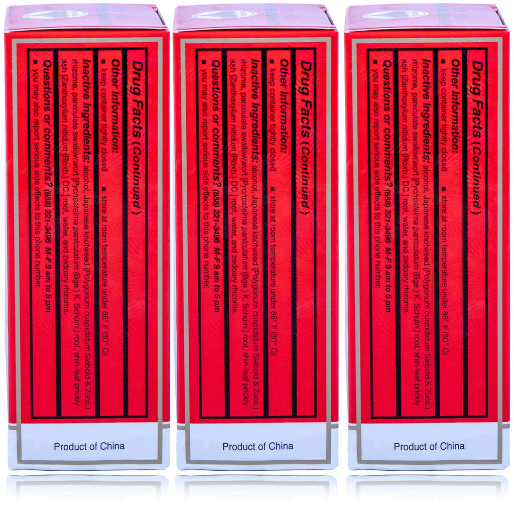 Solstice Medicine Company - Zheng Gu Shui Pain Relief - 3 Pack - 3.4 OZ - TrustMedUSA