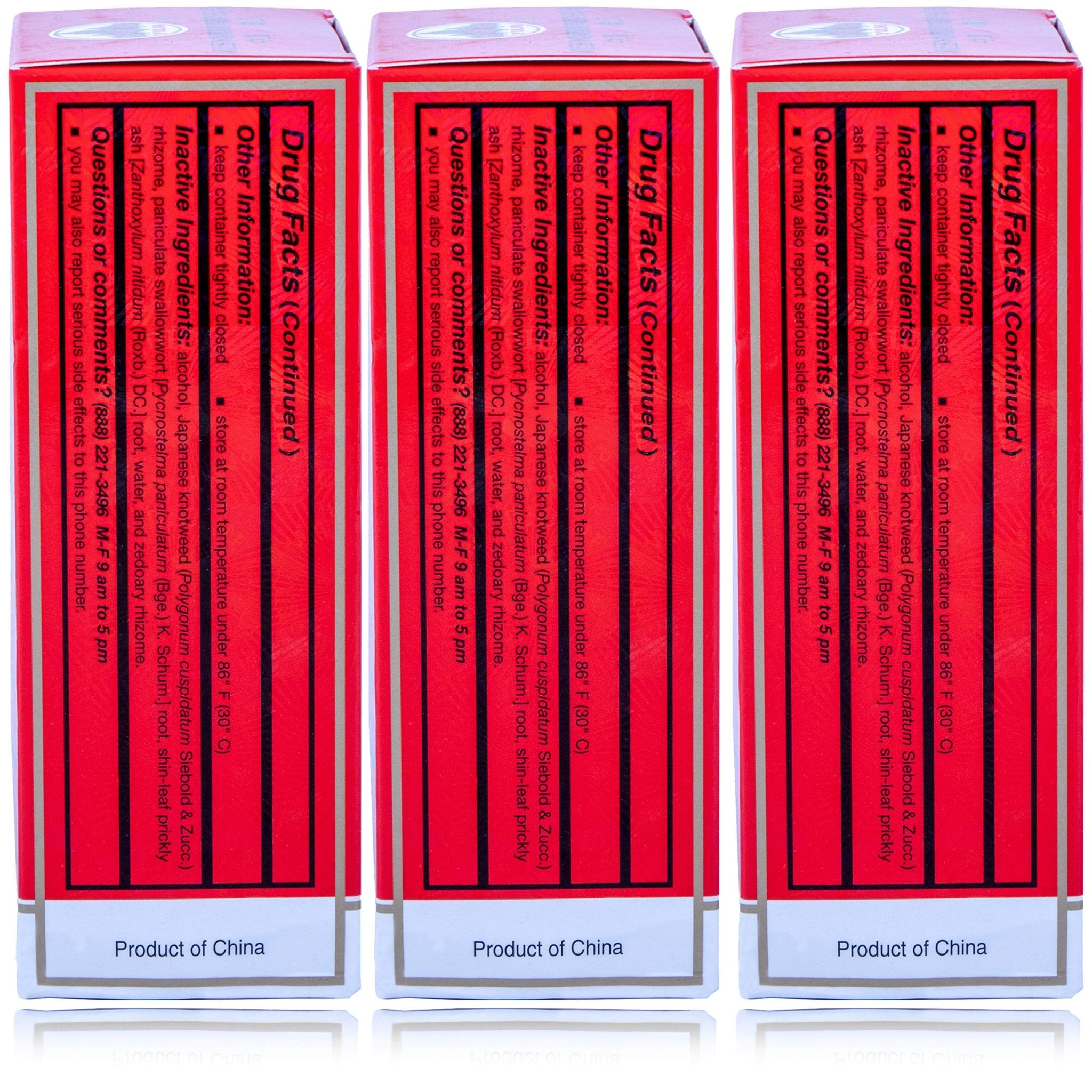 Solstice Medicine Company - Zheng Gu Shui Pain Relief - 3 Pack - 3.4 OZ - TrustMedUSA