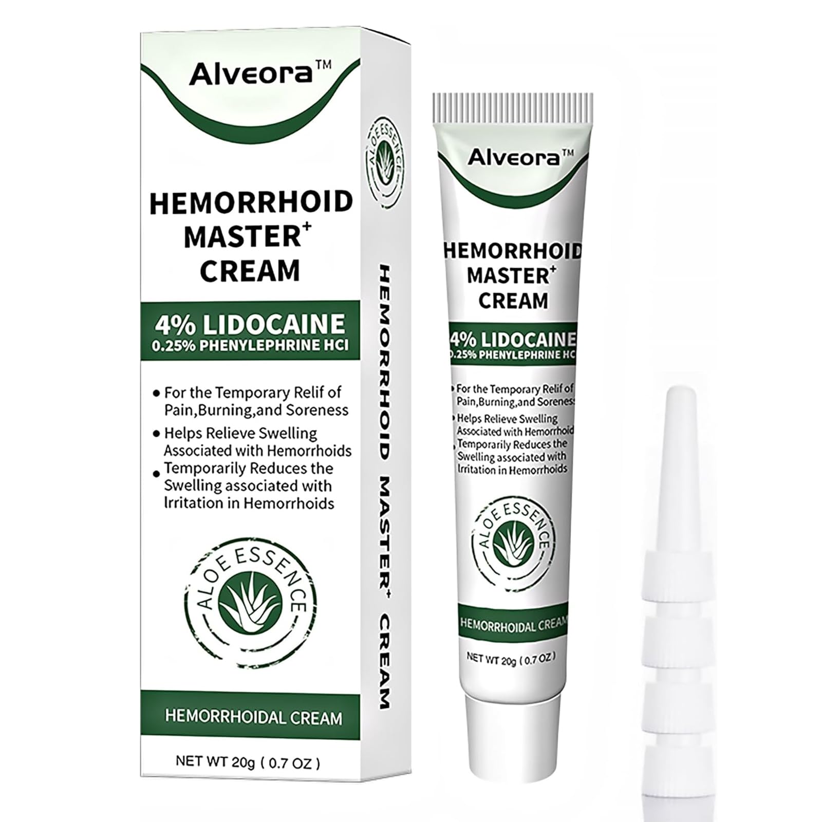 SOLUMIRA Perianal Care Cream, Hemorrhoid & Fissure Ointment with 4 Applicators, Relief Anal Pain, Itching, Swelling, Discomfort, Natural Herbs Fast Acting Ingredients - TrustMedUSA