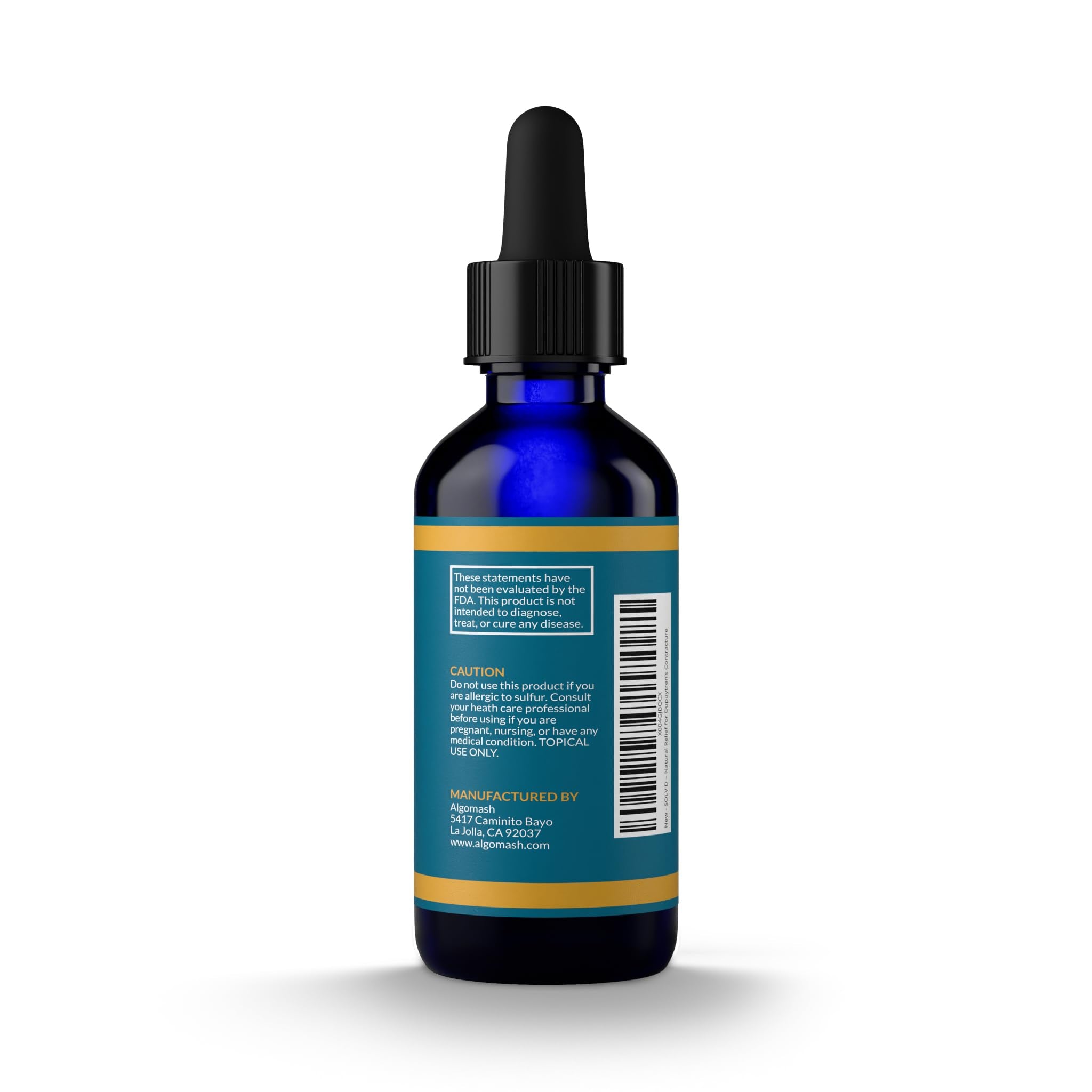 SOLV'D – Natural Relief for Dupuytren’s Contracture | A Powerful Blend of Mixed Tocopherols, Rose Hips, and DMSO, Reduces Scarring and restores Flexibility. Also for Gamer’s Thumb & Trigger Finger! - TrustMedUSA
