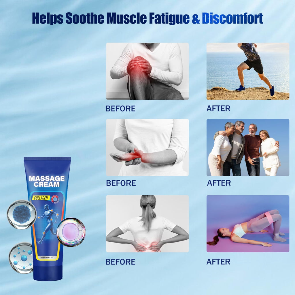 Soothing Cooling Gel for Muscle Tightness – Fast Absorbing Formula with Aloe Vera, Menthol & Tea Tree Oil | Sports & Daily Body Care Gel for Women & Men | Non-Greasy, Refreshing Feel (100ML/3.4oz) - TrustMedUSA