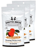 Sore Throat Lozenges with Pectin by Smith Brothers (Warming Apple Pie, 90 Count): Vintage Candy Throat Drops - The Original American Cough Drop - Maple Wellness Supplements