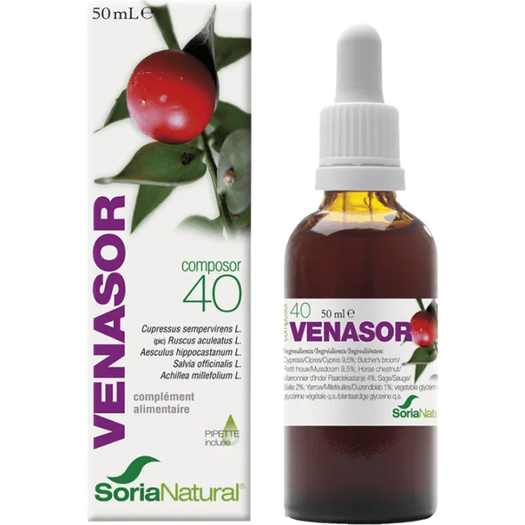 Soria Natural Venasor C-40 circulation 50ml - TrustMedUSA