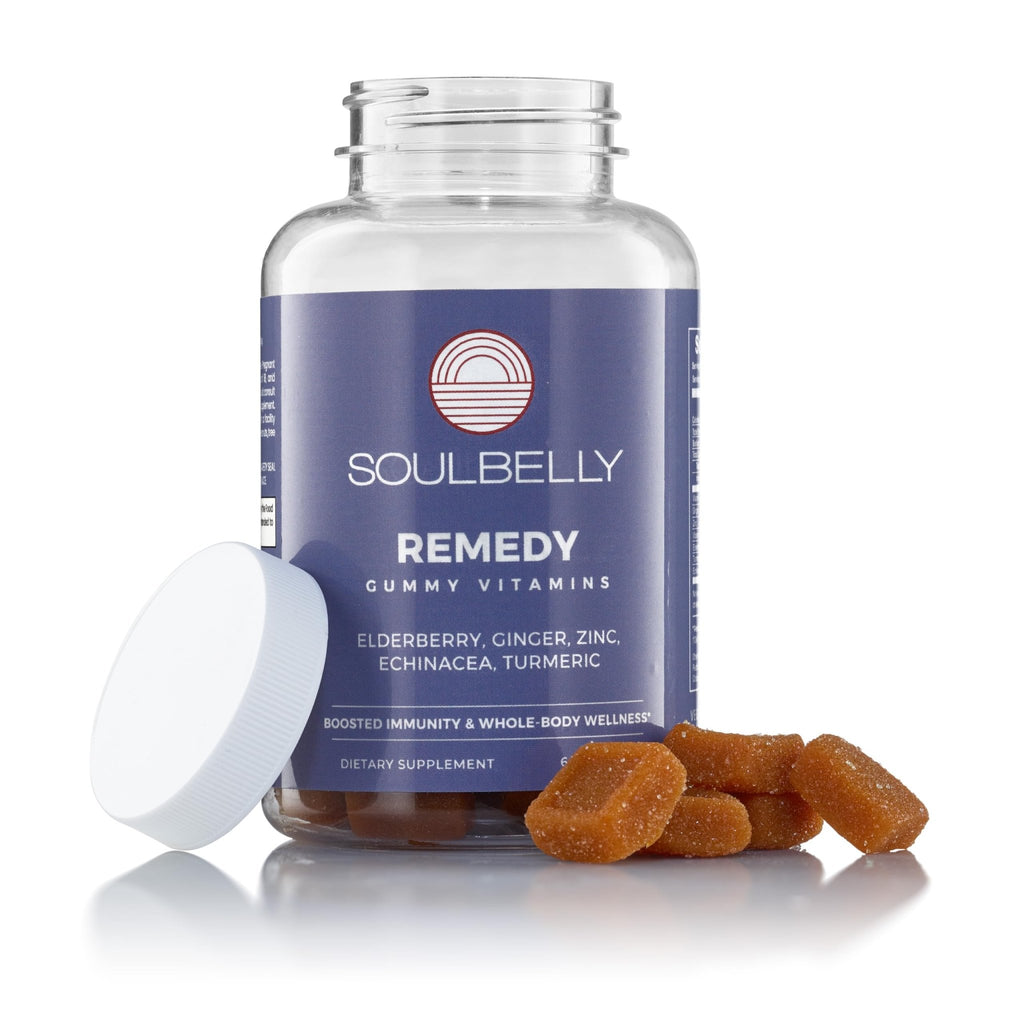 SOULBELLY Super Immunity | Remedy Vitamin Gummies for Immune Support | Vegan | Gluten-Free | Non-GMO | 60 Count - TrustMedUSA