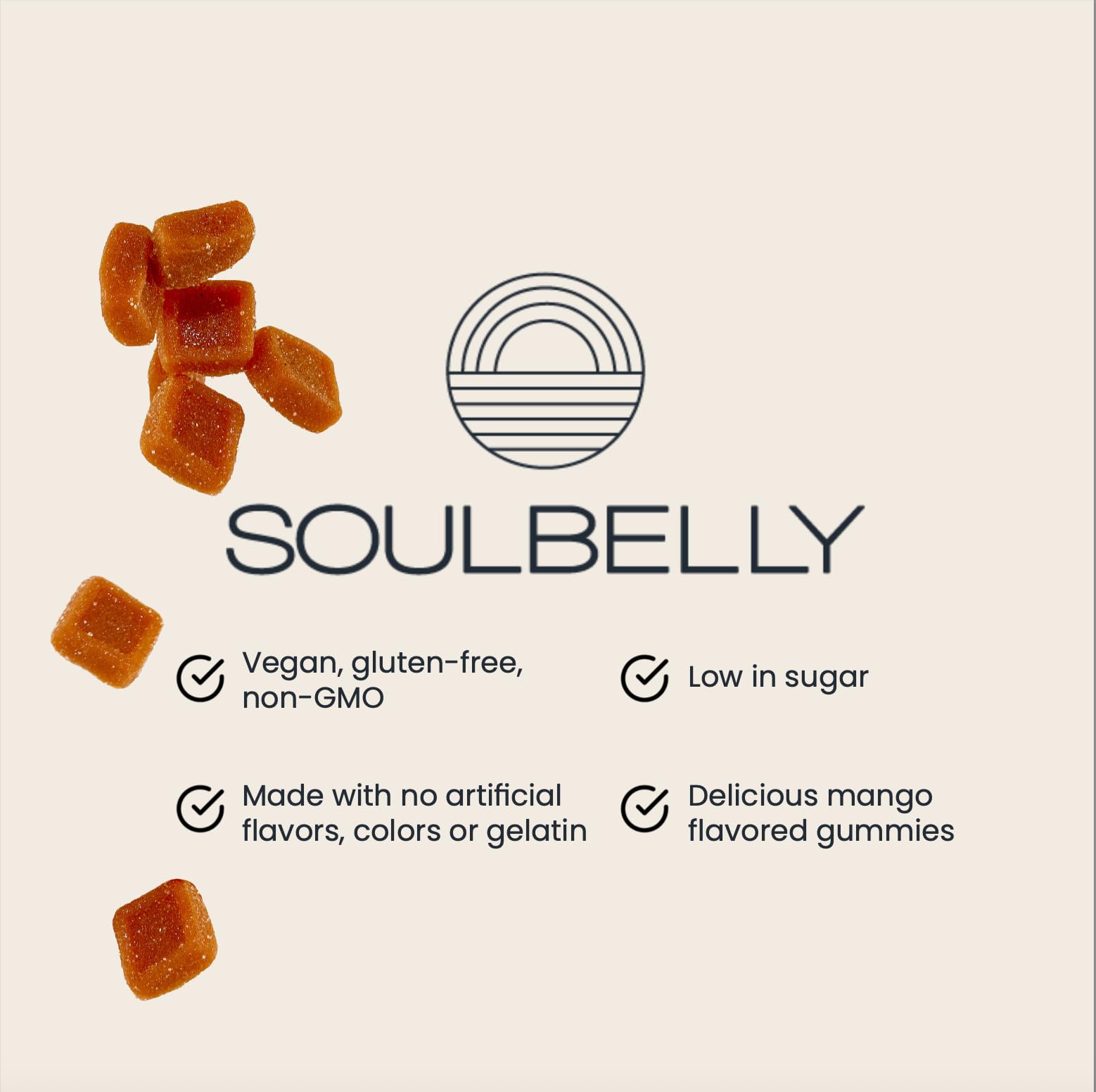 SOULBELLY Super Immunity | Remedy Vitamin Gummies for Immune Support | Vegan | Gluten-Free | Non-GMO | 60 Count - TrustMedUSA