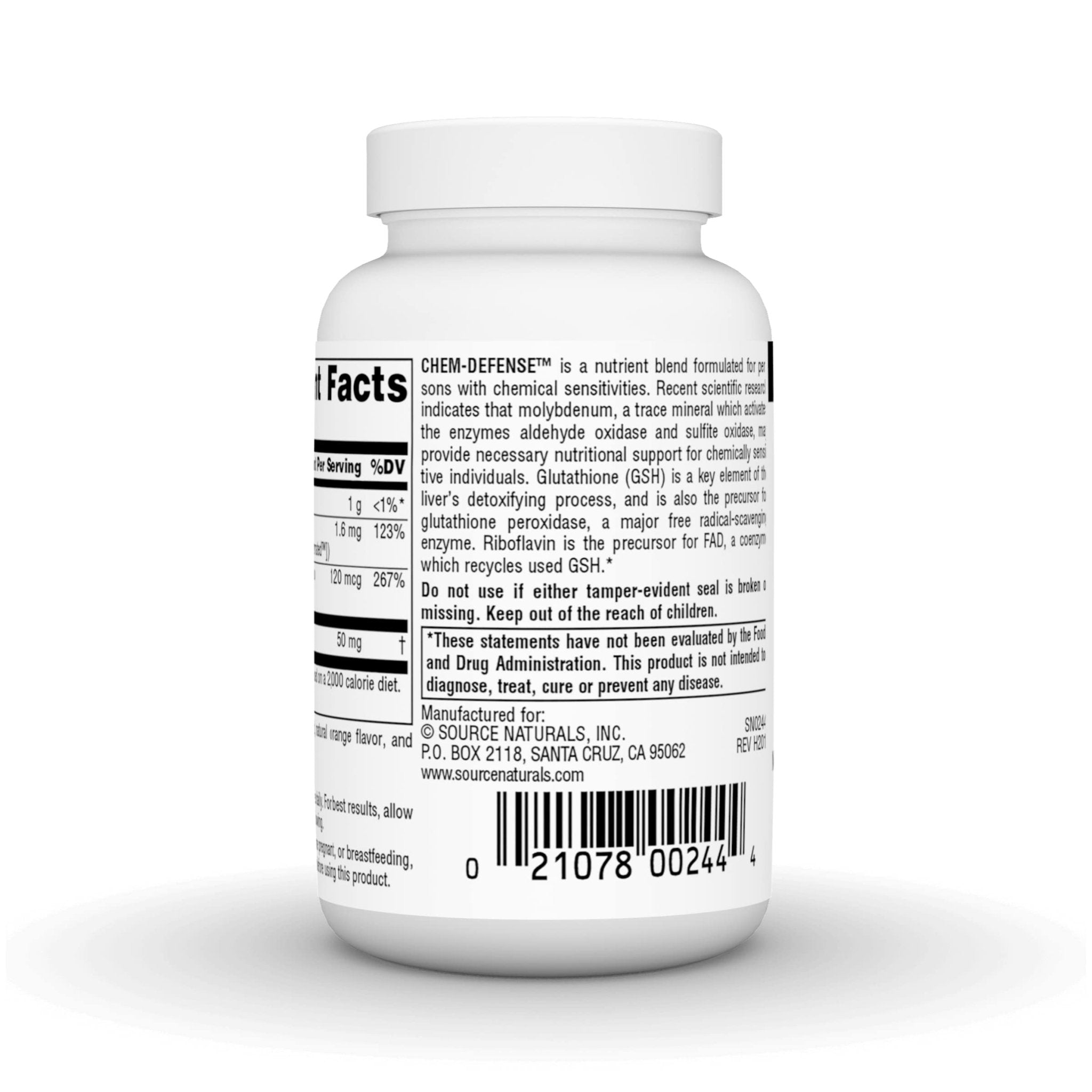 Source Naturals Chem-Defense - 45 Orange Lozenges - TrustMedUSA