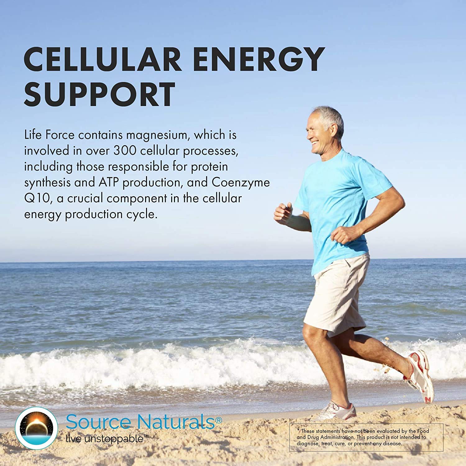 Source Naturals Life Force Multiple Iron Free Daily Multivitamin High Potency Essential Vitamins, Minerals, Antioxidants & Nutrients - Energy & Immune Boost* - 60 Capsules - TrustMedUSA