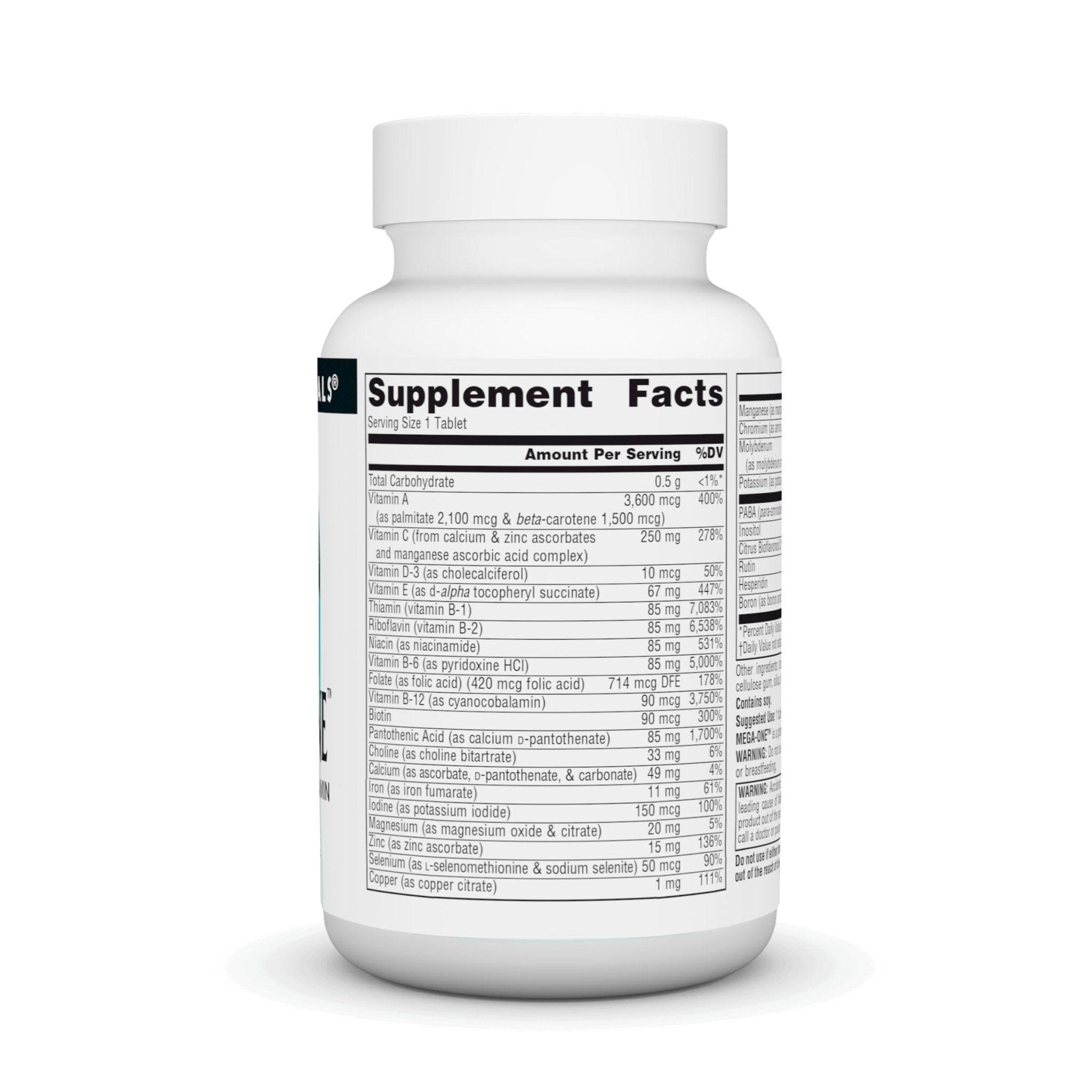 Source Naturals Mega-One Multi-Vitamin with Minerals* - 30 Tablets - TrustMedUSA