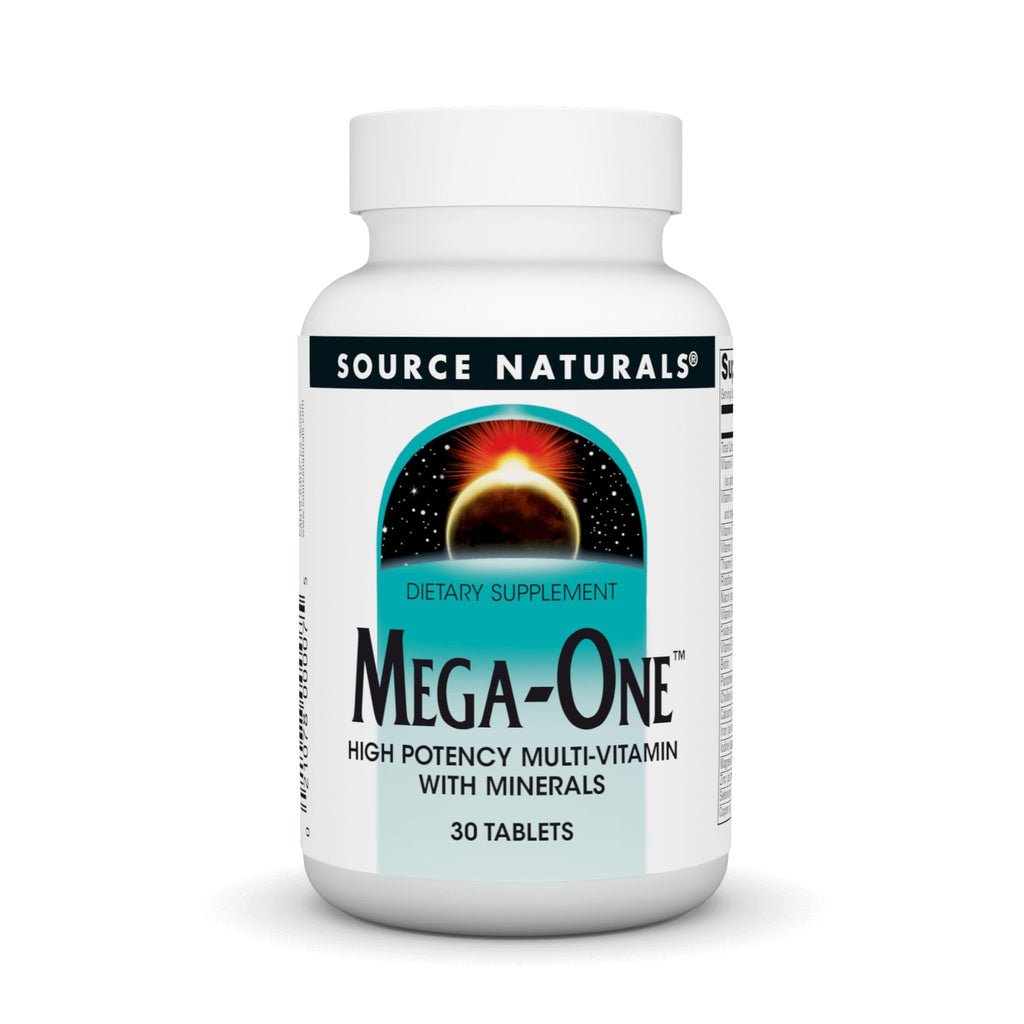 Source Naturals Mega-One Multi-Vitamin with Minerals* - 30 Tablets - TrustMedUSA