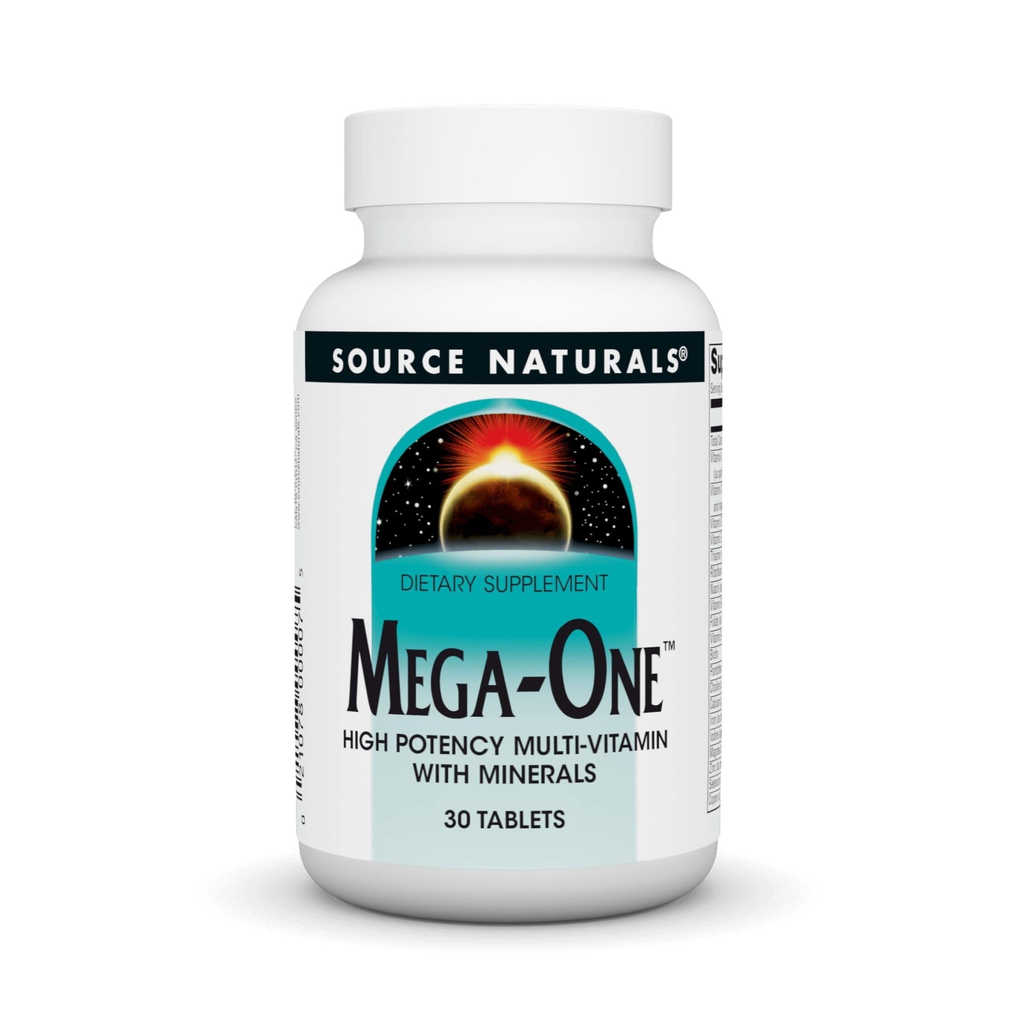 Source Naturals Mega-One Multi-Vitamin with Minerals* - 30 Tablets - TrustMedUSA