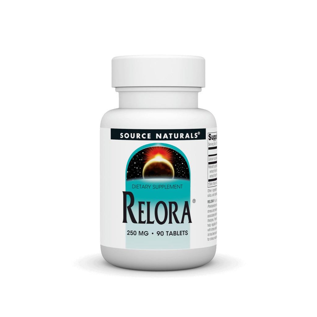 Source Naturals Relora, Promotes Healthy Eating Behavior and Muscle Relaxation Support*, 250 mg - 90 Tablets - TrustMedUSA