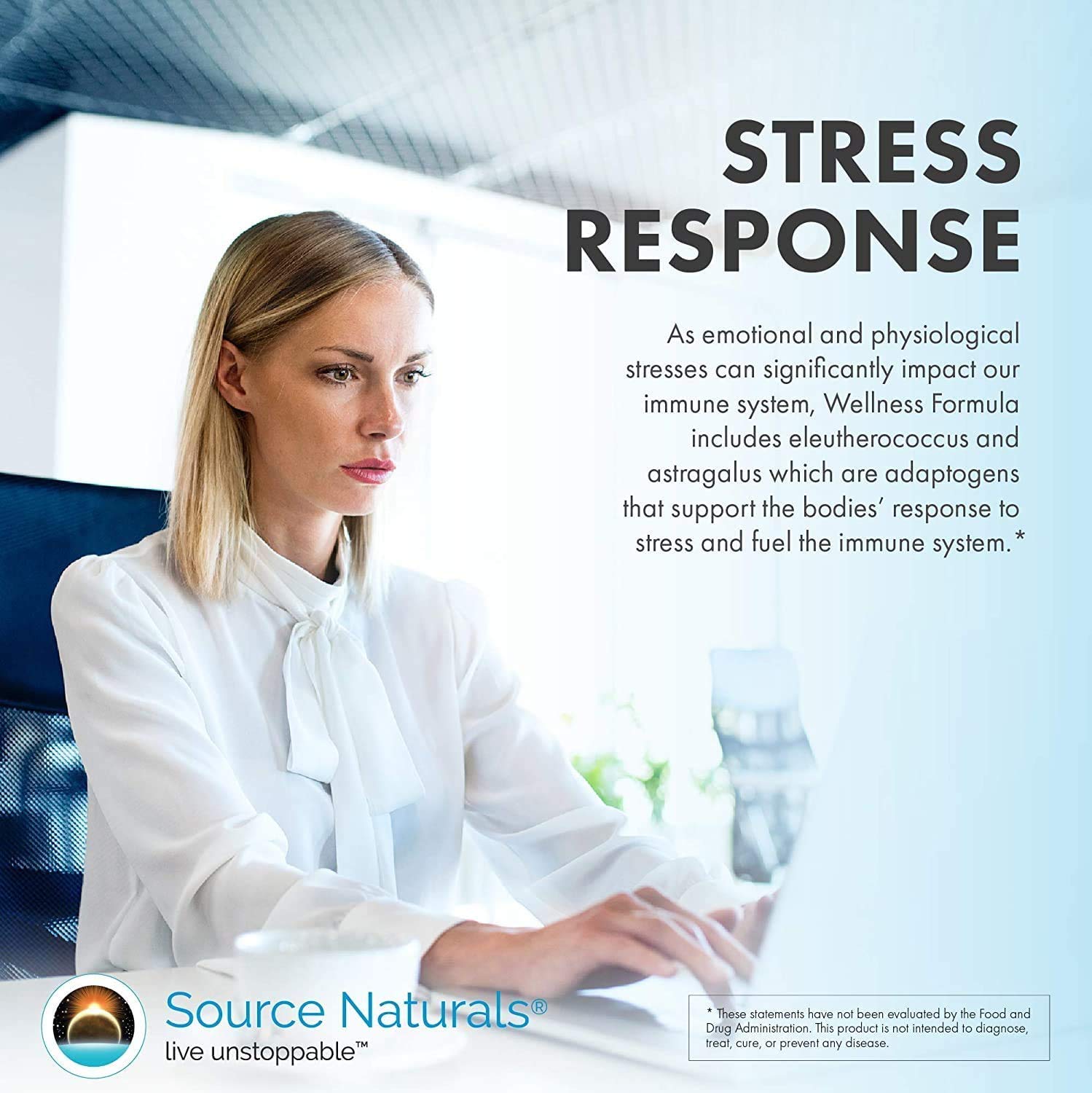Source Naturals Wellness Formula Bio-Aligned Vitamins & Herbal Defense - Immune System Support Supplement & Immunity Booster - 45 Tablets - TrustMedUSA