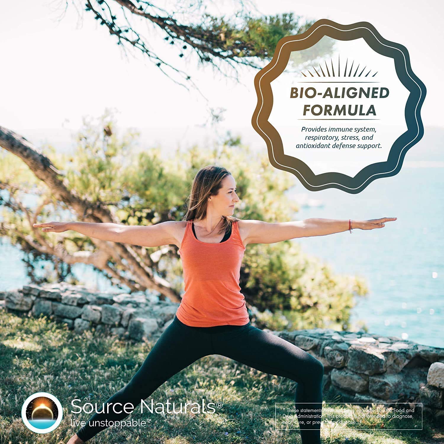 Source Naturals Wellness Formula Bio-Aligned Vitamins & Herbal Defense - Immune System Support Supplement & Immunity Booster - 45 Tablets - TrustMedUSA