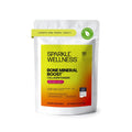 Sparkle Wellness FORTIBONE Bioactive Collagen Peptides | Collagen Powder Supplement with Nutra C Buffered Vitamin C for Bone Health | Bone Mineral Boost (Mixed Berry) [30 Serves] - Maple Wellness Supplements