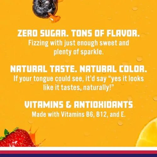 Sparkling Ice, Berry Lemonade Sparkling Water, Zero Sugar Flavored Water, with Vitamins - TrustMedUSA