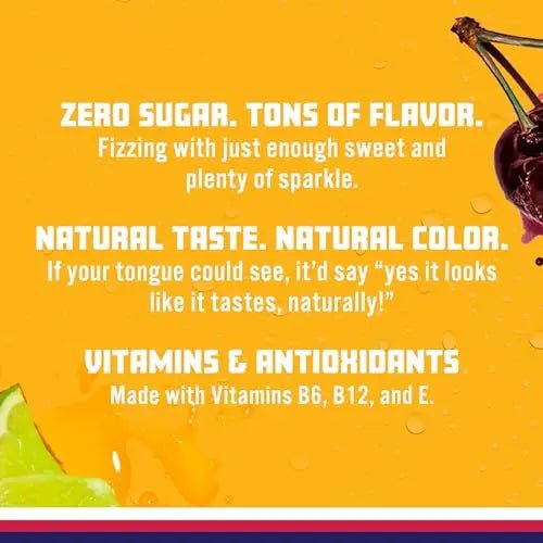 Sparkling Ice, Cherry Limeade Sparkling Water, Zero Sugar Flavored Water, with Vitamins - TrustMedUSA