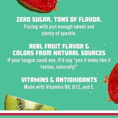 Sparkling Ice, Kiwi Strawberry Sparkling Water, Zero Sugar Flavored Water, with Antioxidant - TrustMedUSA