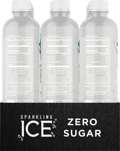 Sparkling Ice, Lemon Lime Sparkling Water, Zero Sugar Flavored Water, with Vitamins - TrustMedUSA
