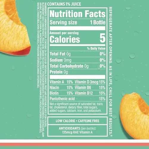 Sparkling Ice, Peach Nectarine Sparkling Water, Zero Sugar Flavored Water, with Vitamins - TrustMedUSA