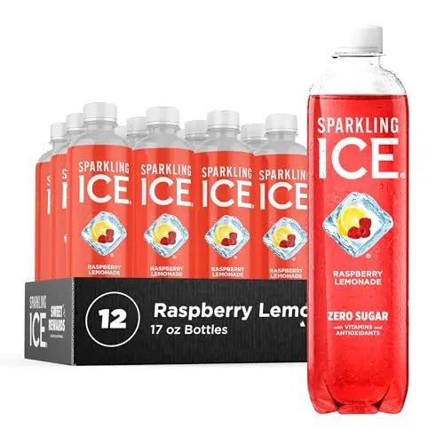 Sparkling Ice, Raspberry Lemonade Sparkling Water, Zero Sugar Flavored Water - TrustMedUSA