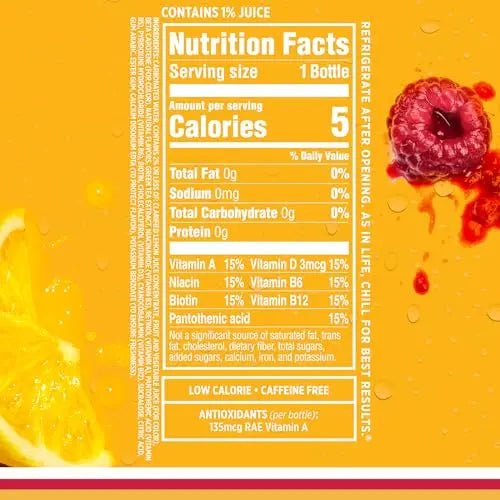 Sparkling Ice, Raspberry Lemonade Sparkling Water, Zero Sugar Flavored Water - TrustMedUSA