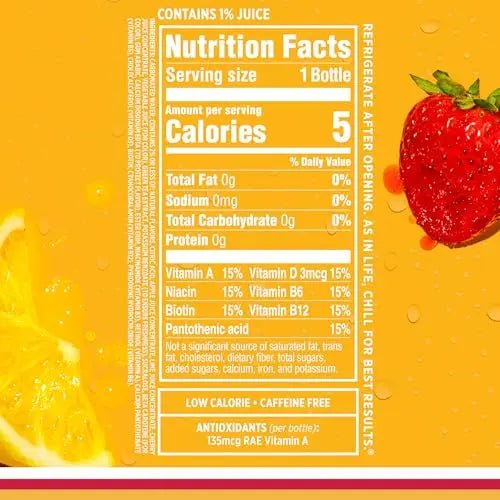 Sparkling Ice, Strawberry Lemonade Sparkling Water, Zero Sugar Flavored Water - TrustMedUSA
