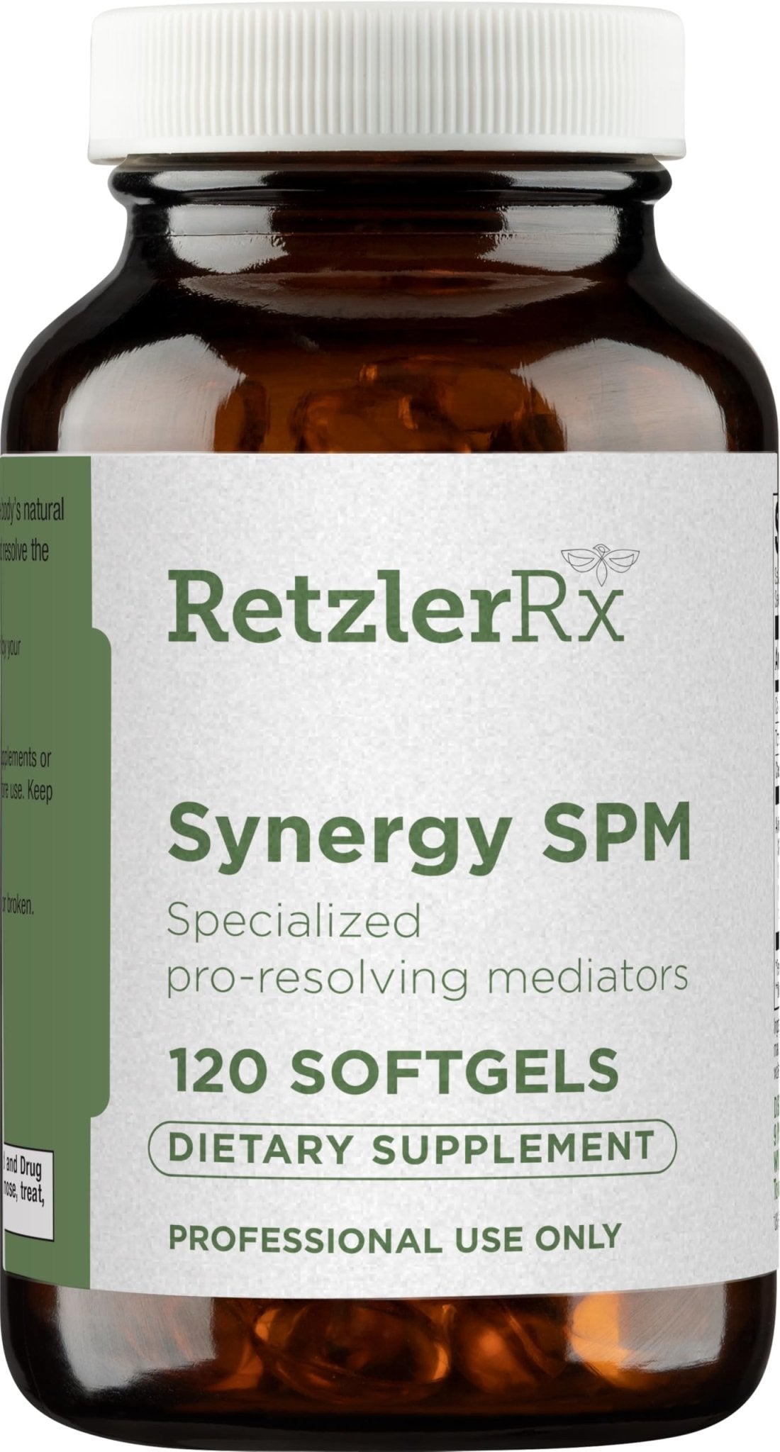 Specialized Pro Resolving Mediators - Synergy SPM by RetzlerRx® - SPM's for Joint Comfort, Tissue Health & Minor Discomfort Relief* - Non-GMO - Gluten Free - 120 Softgels - TrustMedUSA