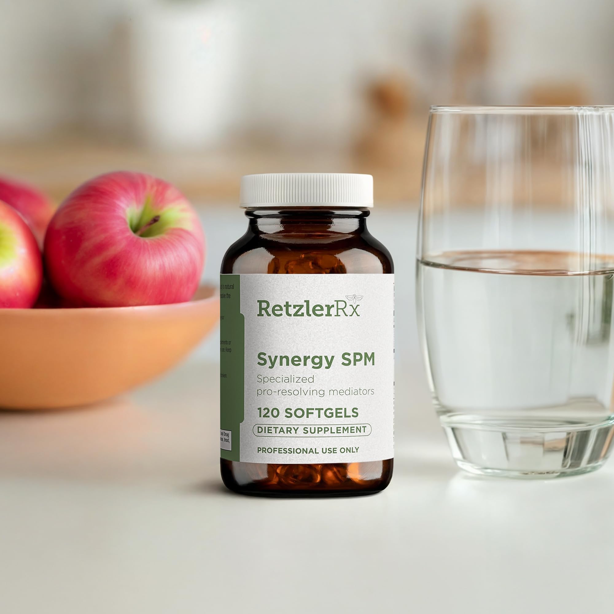 Specialized Pro Resolving Mediators - Synergy SPM by RetzlerRx® - SPM's for Joint Comfort, Tissue Health & Minor Discomfort Relief* - Non-GMO - Gluten Free - 120 Softgels - TrustMedUSA