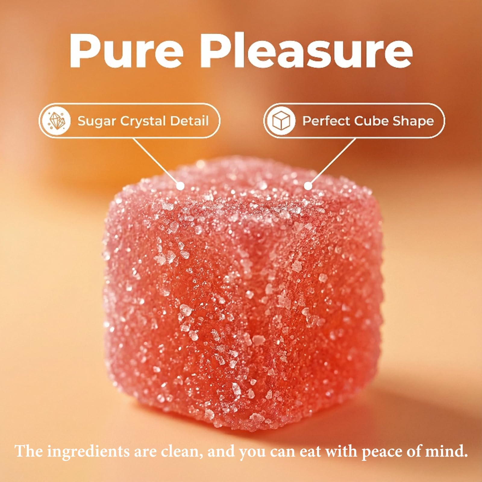 Spicy Blocks for Couples-with Chili Pepper , Maca Root & Epimedium Extract | Supports Emotional Warmth & Daily Comfort | Peach Flavor, Mild Spicy Kick, Vegan-Friendly, No Artificial Additives (1) - TrustMedUSA