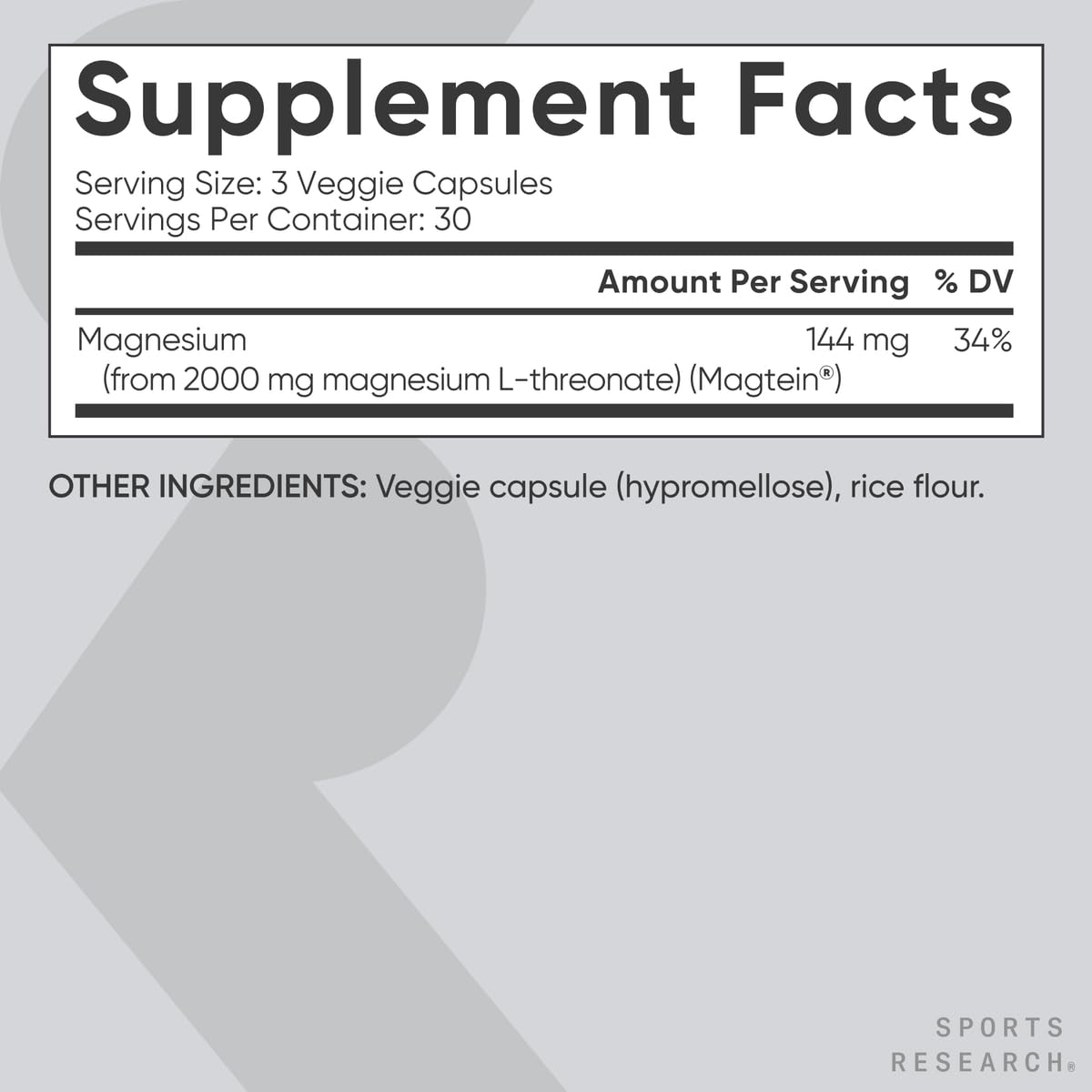 Sports Research® 90 Ct Cognitive Health Support Pack - Triple Strength Omega 3 Fish Oil EPA DHA Fatty Acids from Single-Source Wild Alaskan Pollock & Magtein Magnesium L-Threonate for Memory, Focus - Maple Wellness Supplements