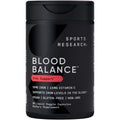 Sports Research® Blood Balance Iron Supplement - 36 MG Iron + Folate & Vitamin C for Absorption - Red Blood Cell Support for Women & Men* - Vegan Certified · Non-GMO · Gluten-Free - 90 Capsules - Maple Wellness Supplements
