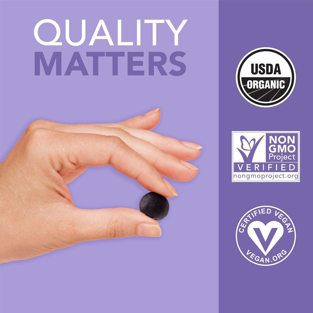Sports Research Elderberry Gummies Concentrate with Vitamin C, Zinc & Probiotics for Immune Support & Gut Health | USDA Organic, Vegan Certified & Non-GMO Verified (120 Gummies) - Maple Wellness Supplements