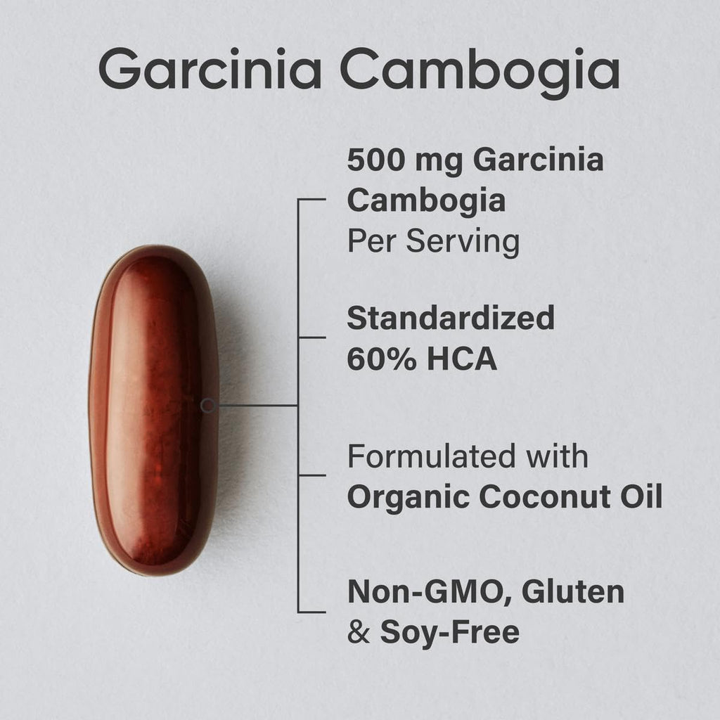 Sports Research Garcinia Cambogia Extract (60% HCA) with Extra Virgin Organic Coconut Oil | Non-GMO, Soy & Gluten Free (90 Liquid Softgels) - Maple Wellness Supplements