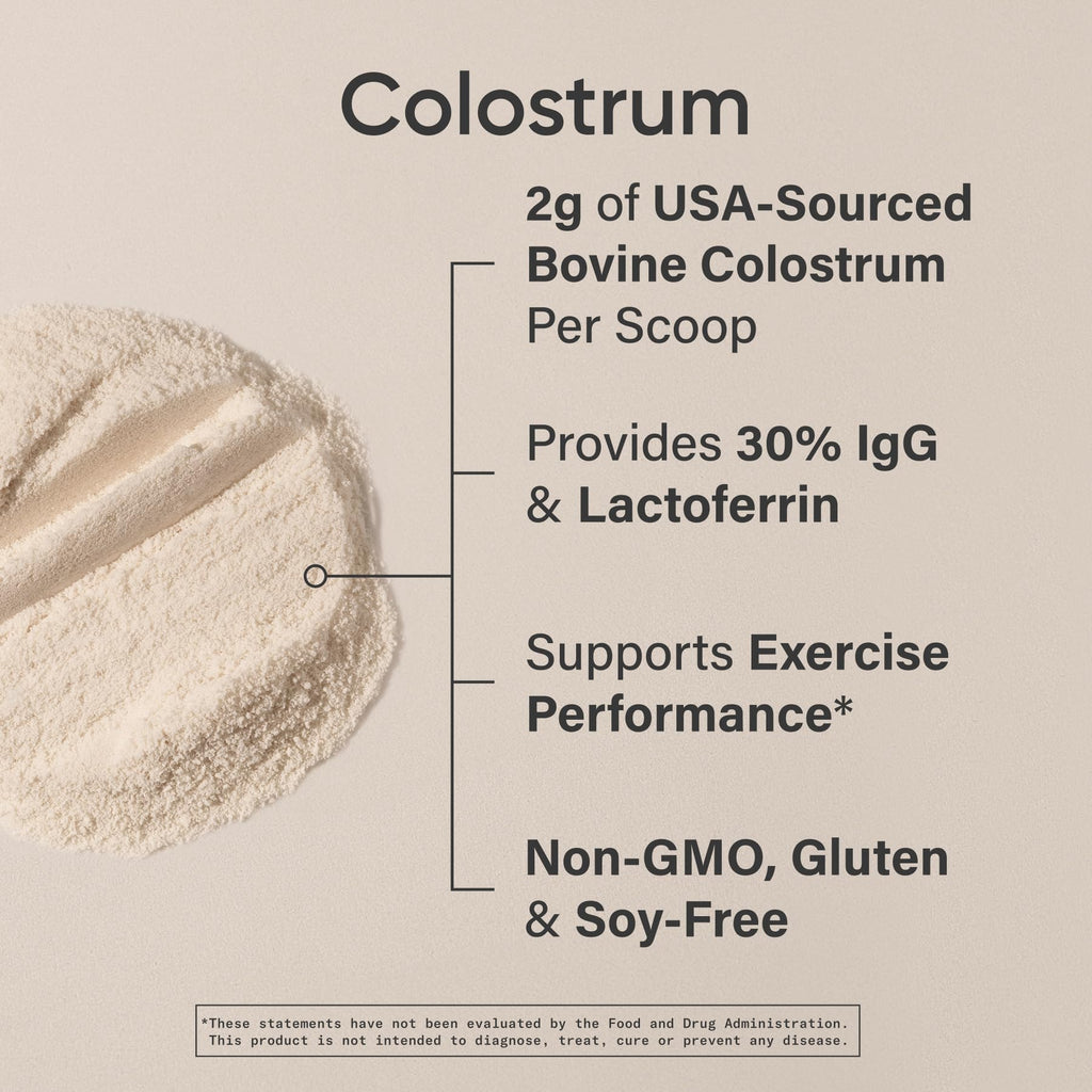 Sports Research® Gut Health Pack - Daily Probiotics w/Lacto & Bifido Probiotic Strains (60 Billion CFU) and U.S. Sourced Bovine Colostrum Powder w/IgG Antibodies for Gut Health & Digestive Support - Maple Wellness Supplements