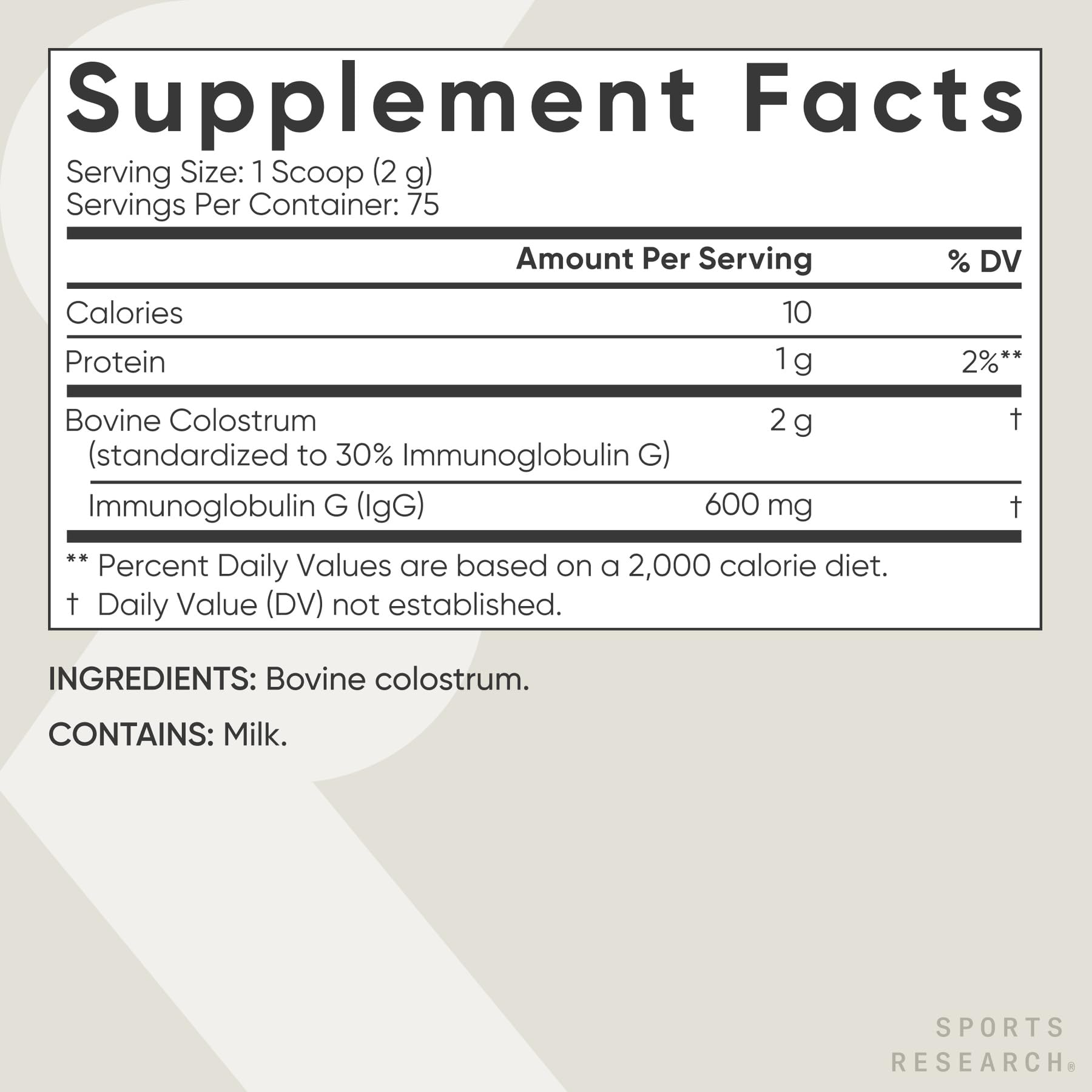 Sports Research® Gut Health Pack - Daily Probiotics w/Lacto & Bifido Probiotic Strains (60 Billion CFU) and U.S. Sourced Bovine Colostrum Powder w/IgG Antibodies for Gut Health & Digestive Support - Maple Wellness Supplements