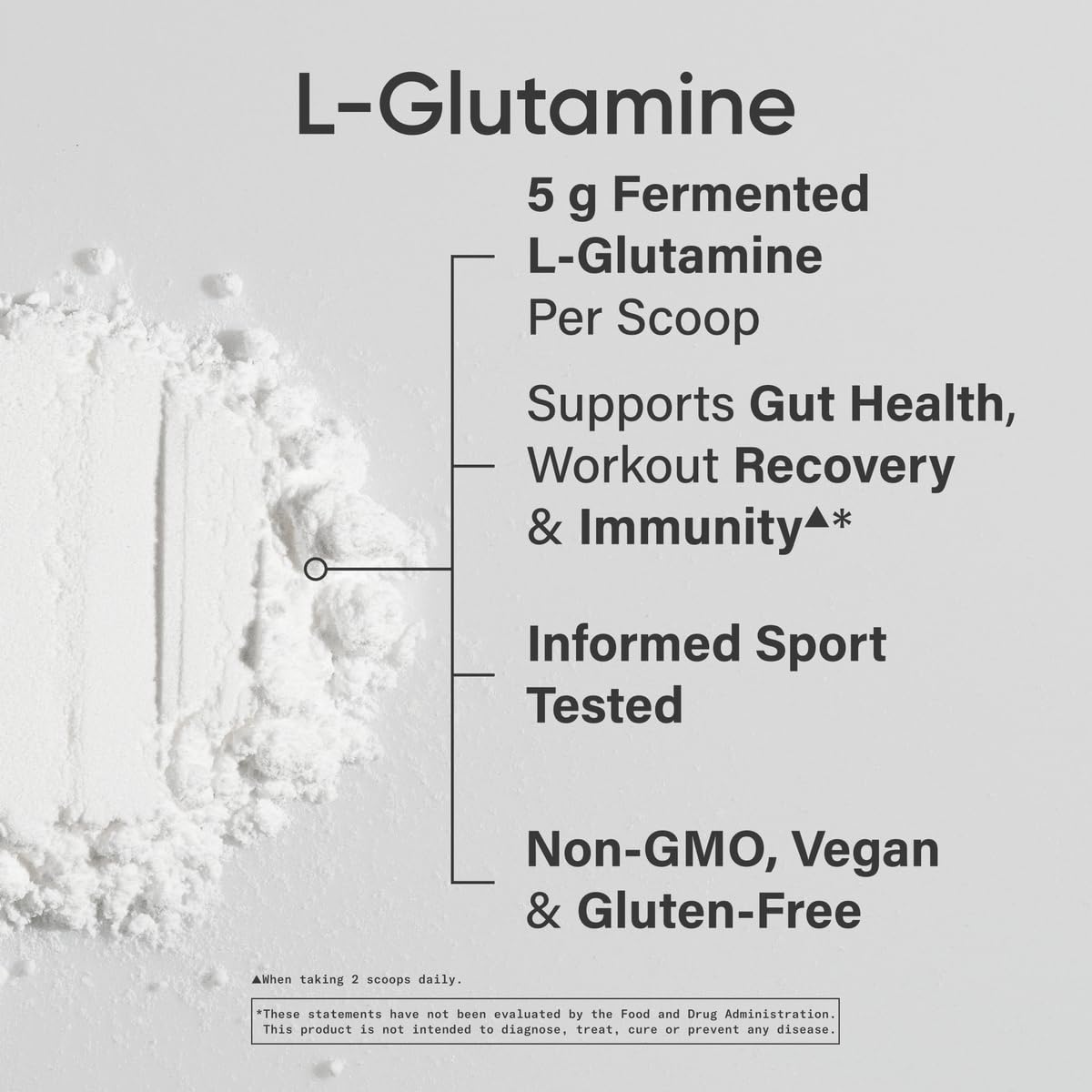 Sports Research L-Glutamine - Workout Recovery, Immune Health & Gut Health Support - 5 G Per Serving - 17.64 Oz - Maple Wellness Supplements