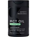 Sports Research MCT Oil Capsules derived from Coconut Oil | Keto Fuel for The Brain & Body | High Potency 3000 mg | Derived from Non-GMO Coconuts (120 Softgels) - Maple Wellness Supplements