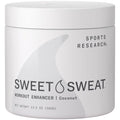 Sports Research Sweet Sweat Coconut Workout Enhancer Gel - Maximize Your Exercise & Sweat Faster - 13.5oz Jar - Maple Wellness Supplements