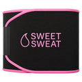 Sports Research Sweet Sweat Waist Trimmer (Core Series) - Premium Sweat Enhancing Fitness Band for Women & Men - Adjustable Fit · Latex-Free Neoprene - Pink Logo, Medium - Maple Wellness Supplements