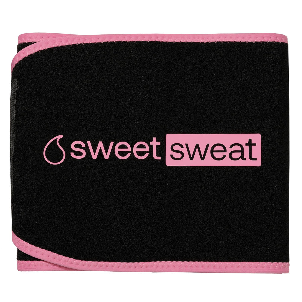 Sports Research Sweet Sweat Waist Trimmer 'Eco Series' - Premium Waist Trainer Ab Belt with Yulex Technology - Eco Friendly · Adjustable Fit · Neoprene Free - XL Pink - Maple Wellness Supplements