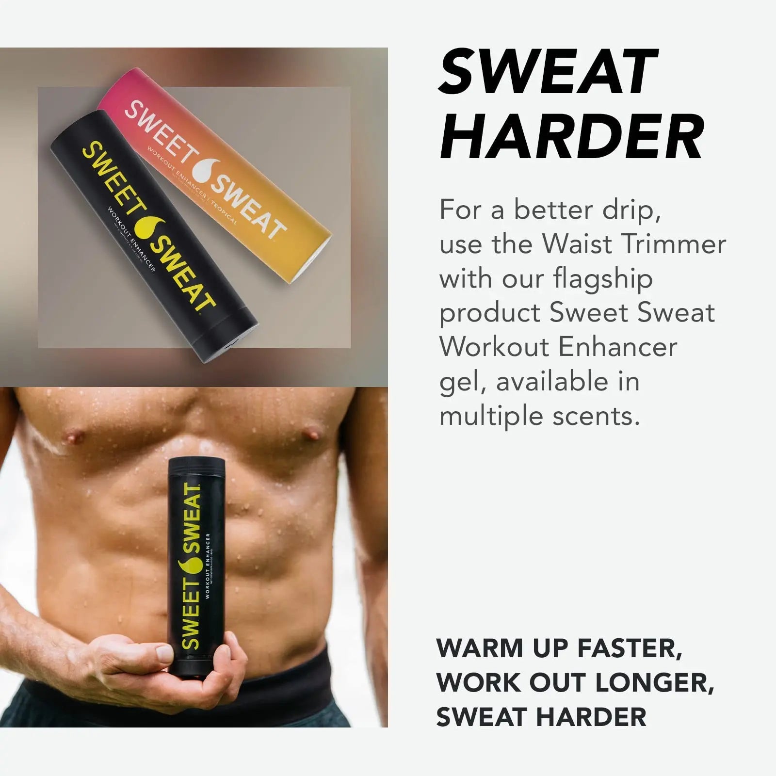 Sports Research Sweet Sweat Waist Trimmer Get More from Your Workout - Medium - TrustMedUSA