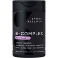Sports Research Vitamin B-Complex - Full Spectrum of B Vitamins - 90 Liquid Veggie Capsules - Maple Wellness Supplements