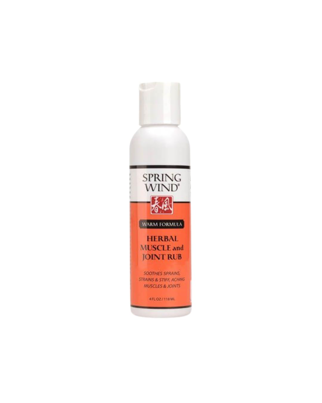 Spring Wind Herbal Muscle and Joint Rub (Warm Version) - Soothes Sprains, Strains, and Stiff, Aching Muscles and Joints - TrustMedUSA